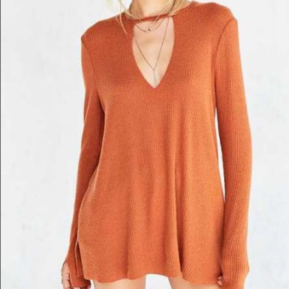 Urban outfitters project social Deep v top